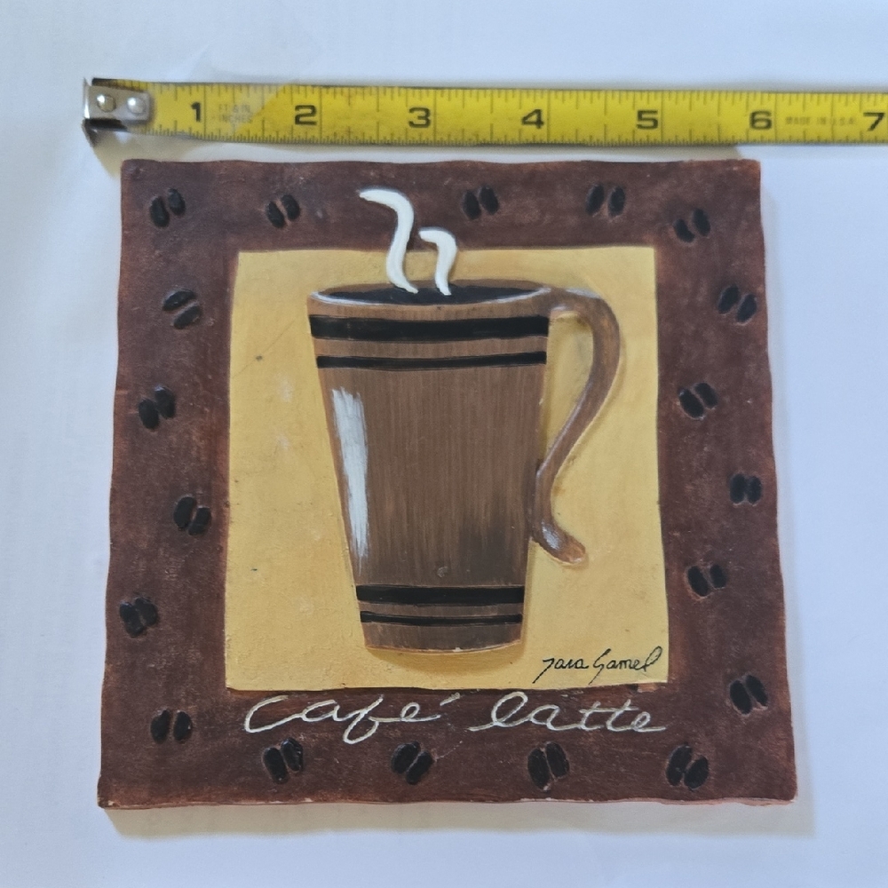 Brown Coffee Mug Ceramic Tile by
